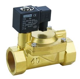 Small Low Power Electric Solenoid Water Valve Direct Acting 220VAC