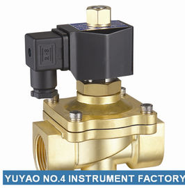 Two Way Brass Air Operated Solenoid Valve , 2 Inch Water Solenoid Valve