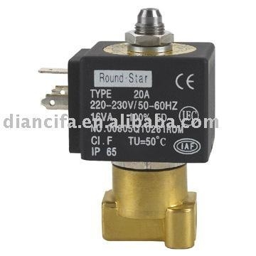 YSF Brass Water Solenoid Valve 1/4in for Home Appliances OEM